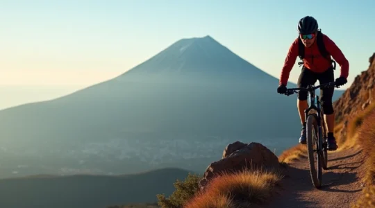 tour in mountain bike