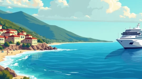 la Corsica in traghetto